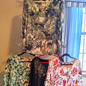 Lot of 4 Ruby Rd. Tops Blouses Shirts 2x